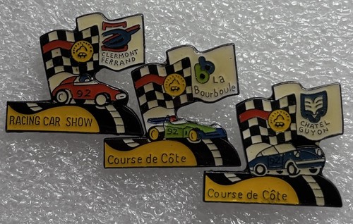 Lot pin rallye course - x, pin’s