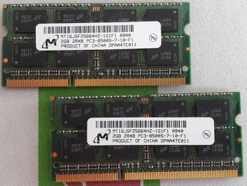 Ddr3 sodimm 2gb pc3 - ddr3, pc3-8500s