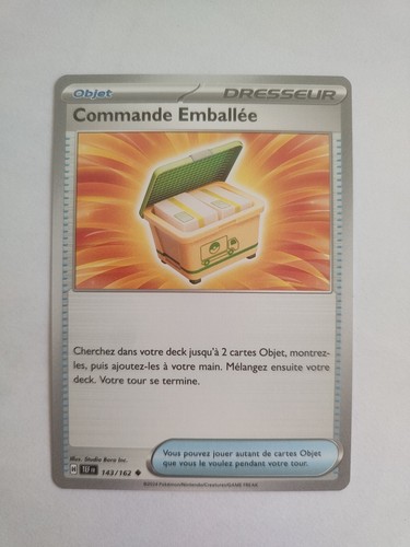 Carte pokémon commande - carte,