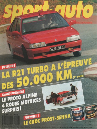 Sport auto 316 1988 gp - auto,