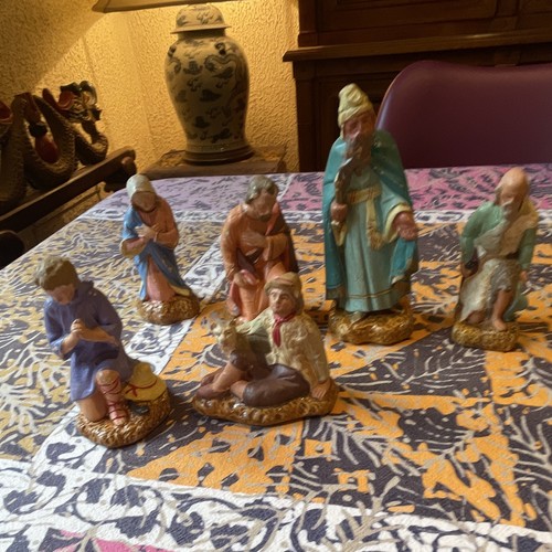 Lot anciens santons - , devineau