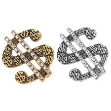  2 Pcs Pins Sac Dos Broche De