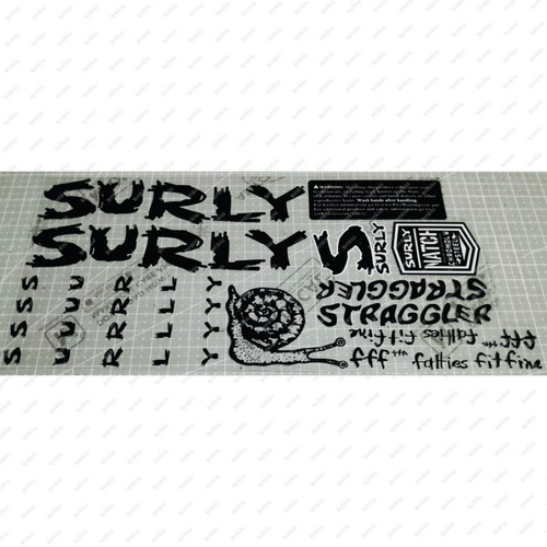 Surly black straggler frame - surly,