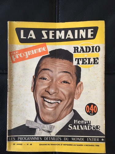 Semaine radio tele - la,