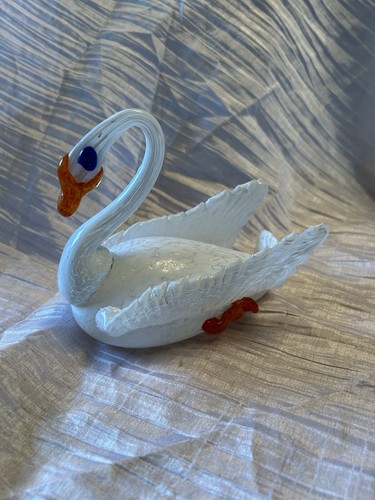 Cygne verre soufflé - cygne,