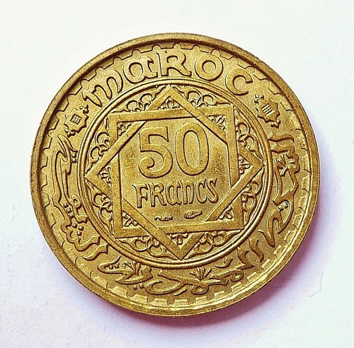 Maroc francs 1952 - maroc,