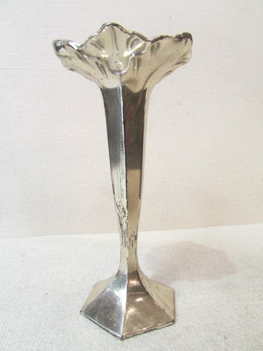 Ancien vase soliflore metal - vase,