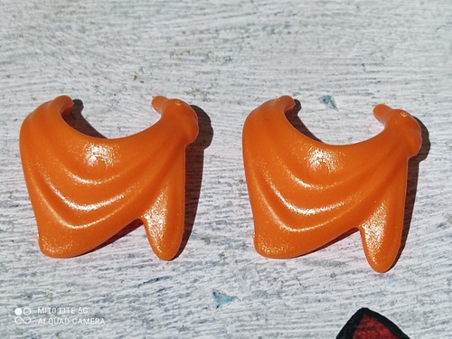 Playmobil mouchoirs oranges - x2,