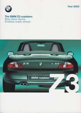 Catalogue Brochure BMW Z3 / M Roadster 2/1999 USA 