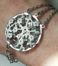 Ancien Bracelet Collection En Argent Massif Silver 925 créateur art 