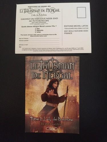 Carte postale talisman de - le,
