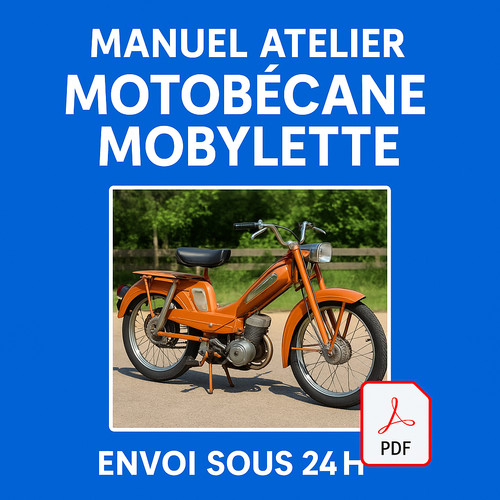 Manuel atelier motobécane - atelier,
