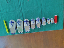 lot 8 anciens mini cendrier