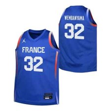 Maillot Basket équipe de France Wembanyama