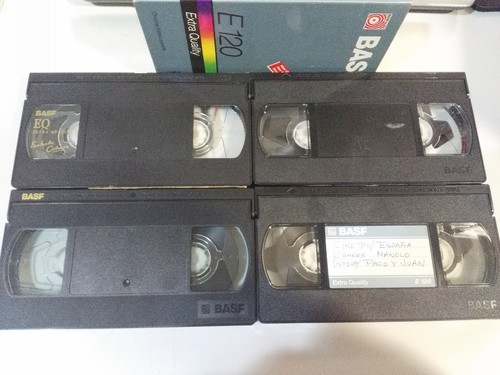 Lot vhs bandes vidéo - bandes,