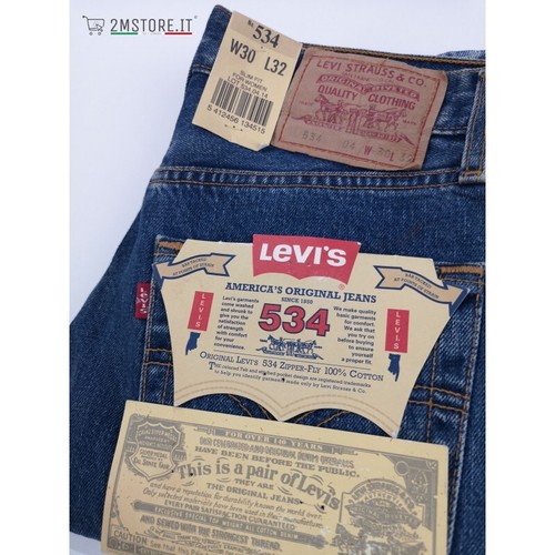 Jeans levi 534 - levi's, bleu