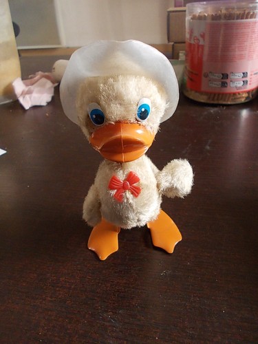 Canard mécanique remontoir - mécanique,