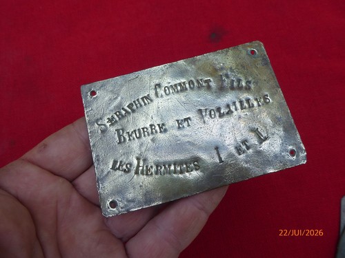 Plaque beurre volaille art - volaille,