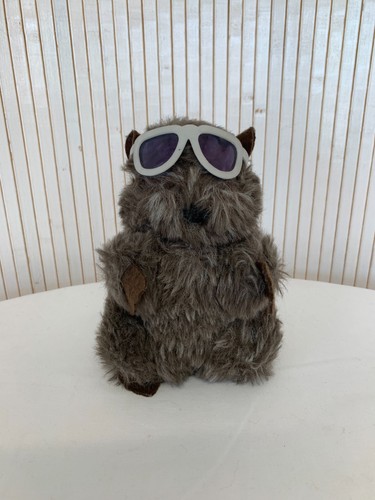 Peluche marmotte lunettes - marmotte,