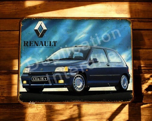 Plaque métal vintage - métal,