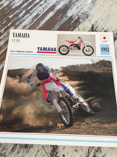 Yamaha 250 1992 250yz yz250 - 250,