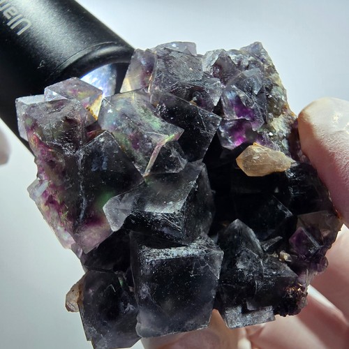 Cube fluorite fantôme - de,