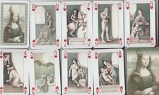 JEU DE 52 CARTES  : LEONARDO DA VINCI