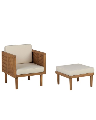 Fauteuil jardin beige clair - jardin,