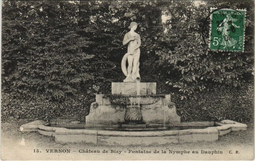 Cpa vernon chateau - cpa,