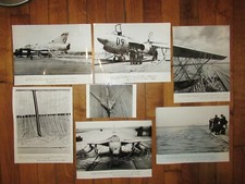 7 X FILET NYLFRANCE AERAZUR BARRIERE D'  ARRET  AVION AVIATION  26 x 21 cm