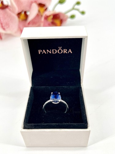 Bague pandora solitaire - pandora, ornée