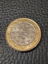 Pièce de 1 euro Portugal 2008 neuve de rouleau +++ RARE+++