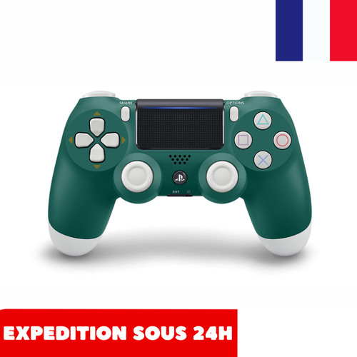 Manette sony dualshock vert - dualshock,