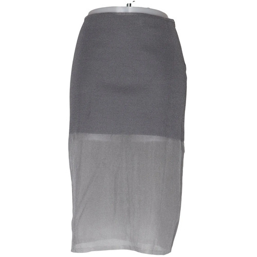 Zara jupe taille s gris - :,