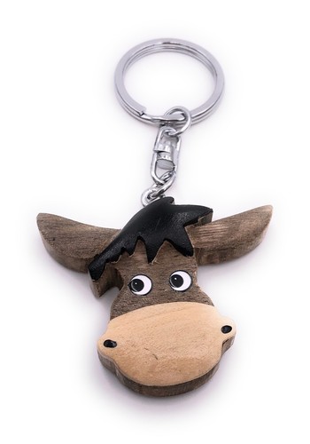 Tête âne cheval bois - d'Âne,