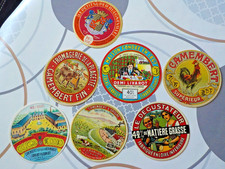 7 ETIQUETTE NEUVE CAMEMBERT