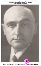 PORTRAIT DU MAGISTRAT LECOURT, JUSTICE, TRIBUNAL, 1934  -Z134