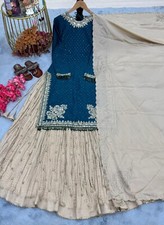 Costume Salwar Bollywood Kameez Designer Indien Pakistanais Anarkali Robe Ethnic