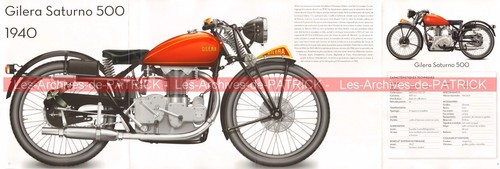 Gilera 500 saturno 1940 - 500,