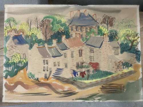 Jane foster aquarelle - aquarelle, peinture