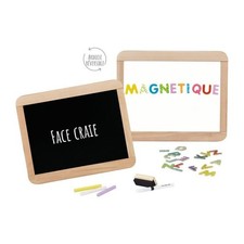 Ardoise d'écolier en bois -