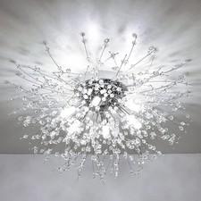 Plafonnier moderne en cristal