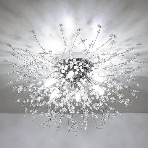 Plafonnier moderne cristal - plafonnier,