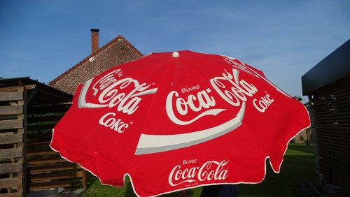 Pos coca cola umbrella - cola,