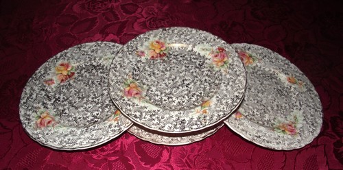 Assiettes plates porcelaine - 4,