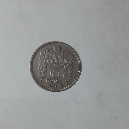 Piece francs monaco - piece, nickel
