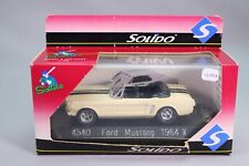 LL1514 SOLIDO SIXTIES 4540 1/43 1:43 Ford Mustang 1964 1/2 cabriolet crème