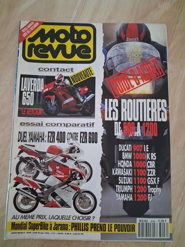 Moto revue 1992 - , yamaha