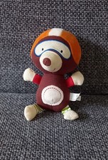 B7 Doudou peluche ours taupe Oxybul Fnac  Éveil et Jeux 