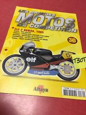 fascicule 30 Honda ELF-2 1985 ELF 2 , Les Grandes motos de compétition Altaya